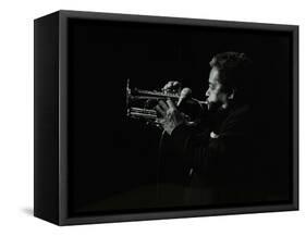 Billy Eckstine Playing the Flugelhorn at the Forum Theatre, Hatfield, Hertfordshire, 12 June 1980-Denis Williams-Framed Stretched Canvas