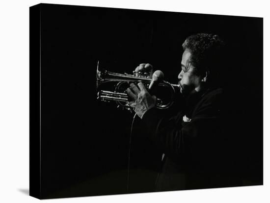 Billy Eckstine Playing the Flugelhorn at the Forum Theatre, Hatfield, Hertfordshire, 12 June 1980-Denis Williams-Stretched Canvas