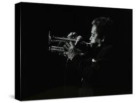 Billy Eckstine Playing the Flugelhorn at the Forum Theatre, Hatfield, Hertfordshire, 12 June 1980-Denis Williams-Stretched Canvas