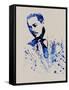 Billy Eckstine Watercolor-Anna Malkin-Framed Stretched Canvas