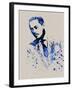 Billy Eckstine Watercolor-Anna Malkin-Framed Art Print