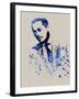 Billy Eckstine Watercolor-Anna Malkin-Framed Art Print