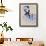 Billy Eckstine Watercolor-Anna Malkin-Framed Art Print displayed on a wall