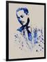 Billy Eckstine Watercolor-Anna Malkin-Framed Art Print