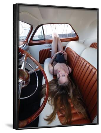 'Billy F. Gibbons Hot Rod' Photographic Print - David Perry