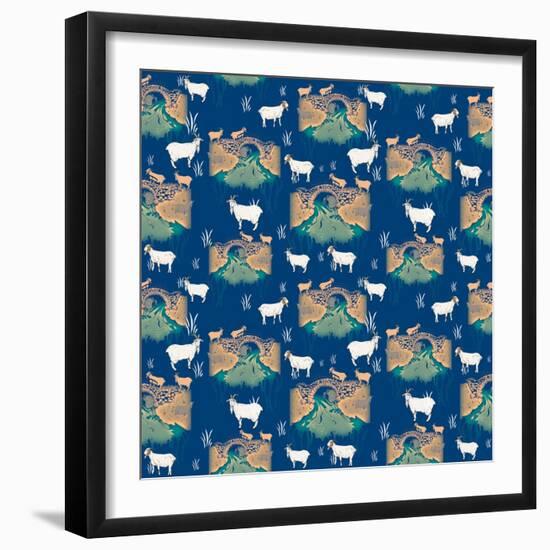 Billy Goat Gruff, 2015-Beth Travers-Framed Giclee Print