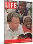 Billy Graham in Africa, March 21, 1960-James Burke-Mounted Premium Photographic Print