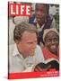 Billy Graham in Africa, March 21, 1960-James Burke-Stretched Canvas