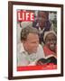 Billy Graham in Africa, March 21, 1960-James Burke-Framed Photographic Print