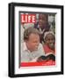 Billy Graham in Africa, March 21, 1960-James Burke-Framed Photographic Print