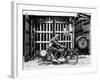 Billy Hollowell on a Norton Ohv Motorbike, 1922-null-Framed Photographic Print