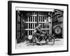 Billy Hollowell on a Norton Ohv Motorbike, 1922-null-Framed Photographic Print