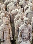 Terracotta Warrior Figures in the Tomb of Emperor Qinshihuang, Xi'An, Shaanxi Province, China-Billy Hustace-Photographic Print