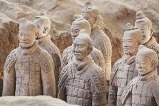 Terracotta Warrior Figures in the Tomb of Emperor Qinshihuang, Xi'An, Shaanxi Province, China-Billy Hustace-Photographic Print