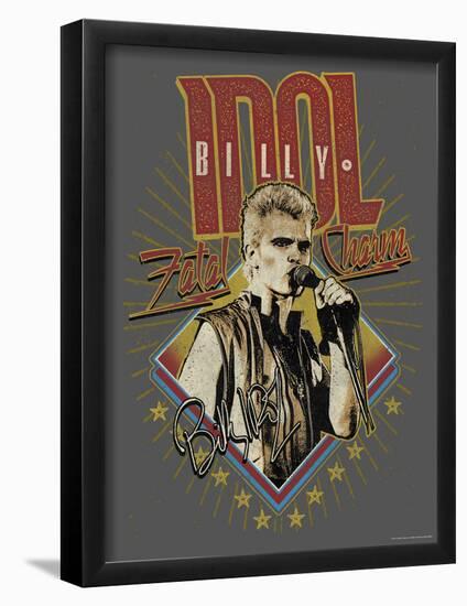 Billy Idol - Fatal Charm-null-Framed Poster