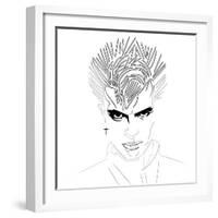 Billy Idol-Logan Huxley-Framed Art Print