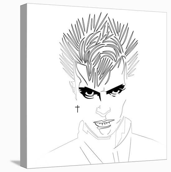 Billy Idol-Logan Huxley-Stretched Canvas