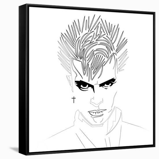 Billy Idol-Logan Huxley-Framed Stretched Canvas