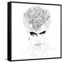 Billy Idol-Logan Huxley-Framed Stretched Canvas