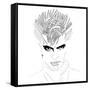 Billy Idol-Logan Huxley-Framed Stretched Canvas