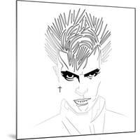 Billy Idol-Logan Huxley-Mounted Art Print