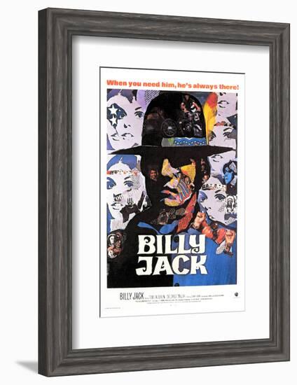 Billy Jack - Movie Poster Reproduction-null-Framed Photo