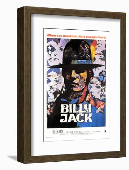 Billy Jack - Movie Poster Reproduction-null-Framed Photo