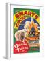 Billy Smart's New World Circus and Menagerie: 12 Polar Bears, 7 Black Bears-null-Framed Art Print