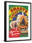 Billy Smart's New World Circus and Menagerie: 12 Polar Bears, 7 Black Bears-null-Framed Art Print