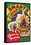 Billy Smart's New World Circus and Menagerie: 12 Polar Bears, 7 Black Bears-null-Framed Stretched Canvas
