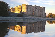 Raglan Castle, Monmouthshire, Wales, United Kingdom, Europe-Billy Stock-Photographic Print