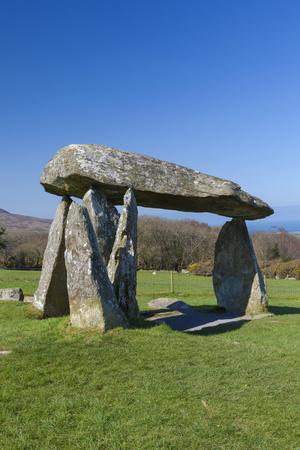 Pentre Ifan Burial Chamber, Preseli Hills, Pembrokeshire, Wales, United Kingdom, Europe