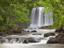Sgwd yr Eira Waterfall, Brecon Beacons, Wales, United Kingdom, Europe-Billy Stock-Photographic Print