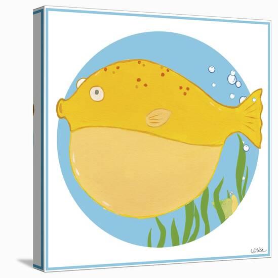 Billy the Blowfish-Erica J. Vess-Stretched Canvas