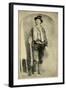 Billy the Kid Murdered 22 Men before He Was Killed at Age 21-null-Framed Art Print