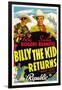 Billy The Kid Returns, Smiley Burnette, Roy Rogers, 1938-null-Framed Premium Giclee Print