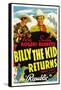 Billy The Kid Returns, Smiley Burnette, Roy Rogers, 1938-null-Framed Stretched Canvas