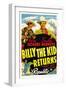 Billy The Kid Returns, Smiley Burnette, Roy Rogers, 1938-null-Framed Art Print