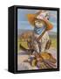 Billy The Kid-Bryan Moon-Framed Stretched Canvas