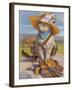 Billy The Kid-Bryan Moon-Framed Premium Giclee Print