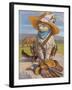 Billy The Kid-Bryan Moon-Framed Premium Giclee Print