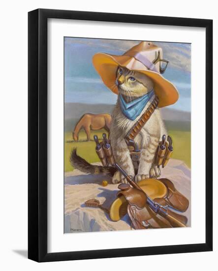 Billy The Kid-Bryan Moon-Framed Art Print