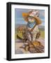 Billy The Kid-Bryan Moon-Framed Art Print