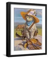 Billy The Kid-Bryan Moon-Framed Premium Giclee Print