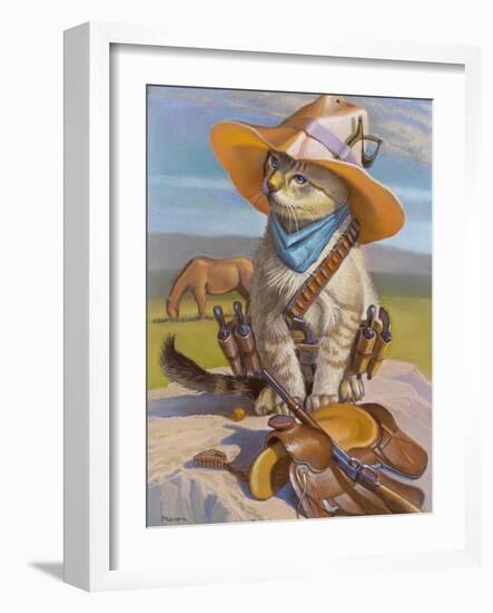 Billy The Kid-Bryan Moon-Framed Premium Giclee Print