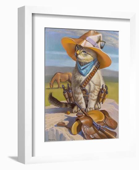 Billy The Kid-Bryan Moon-Framed Art Print