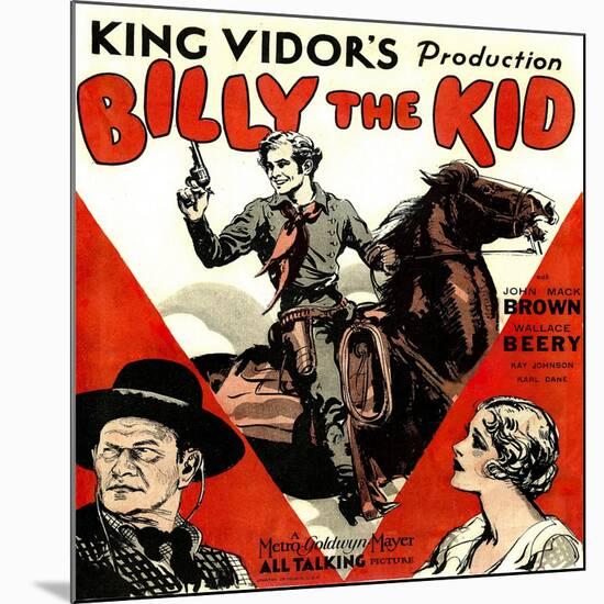 Billy The Kid-null-Mounted Art Print