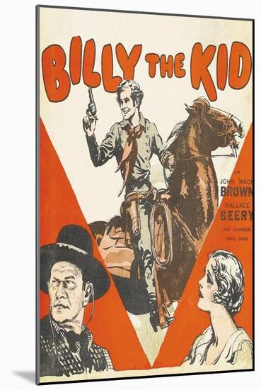 Billy the Kid-null-Mounted Art Print