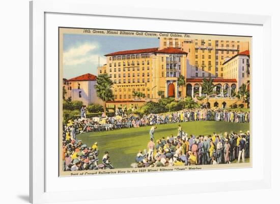 Biltmore Golf Course, Coral Gables, Florida-null-Framed Premium Giclee Print