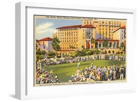 Biltmore Golf Course, Coral Gables, Florida-null-Framed Art Print